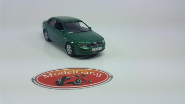 AUDİ A4 YEŞİL*1:38 ÖLÇEK*WELLY*METAL MODEL ARABA*MODELGARAJ*