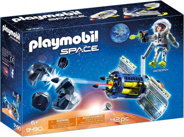 Playmobil 9490 oyuncak meteoroid yok edici