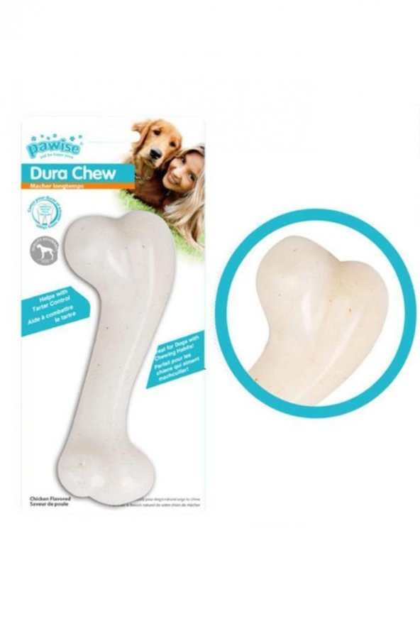 Pawise Dura Chew Tavuk Aromalı Köpek Kemiği 15,5cm