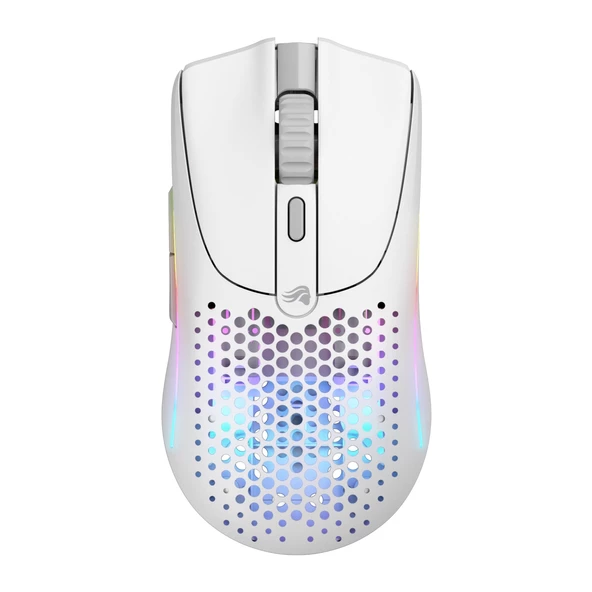 Glorious Model O 2 Mini 57 Gram 6 Düğmeli Kablosuz Beyaz Oyuncu Mouse