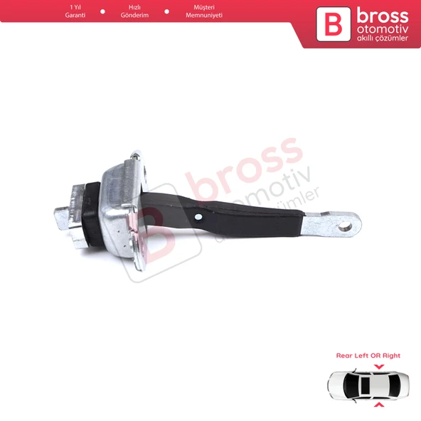 Toyota Hilux MK6 N1 1997-2005 Pickup Truck 6863035050 için Arka Kapı Gergisi - 2