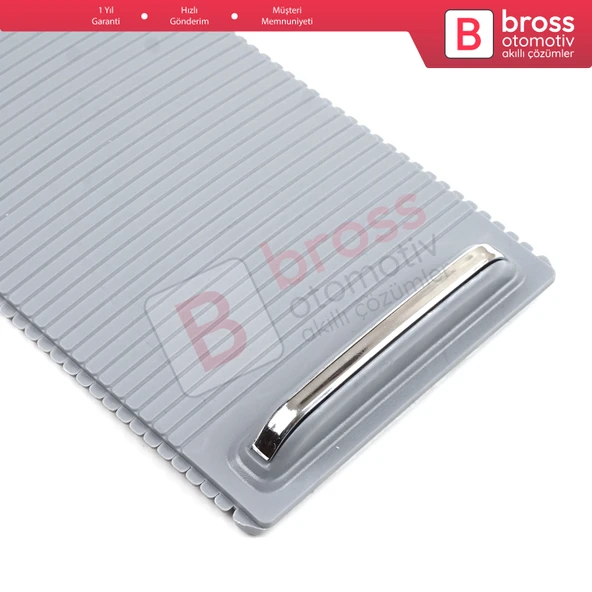 VW Passat B8 3G B8L Arteon CC 3G086253 için Orta Konsol Bardak Tutucu Sürgü Panjur Kapağı Gri - 5