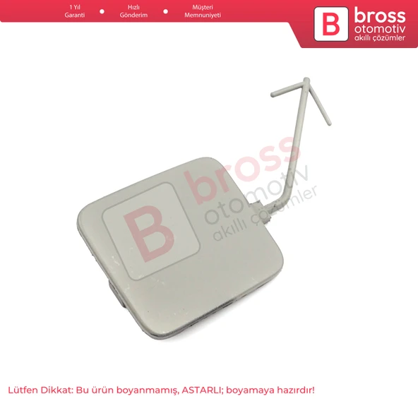 Seat Leon MK2 1P1 2009-2013 Makyajlı Kasa 1P0807241C için Ön Çeki Demir Kapağı ASTARLI - 5