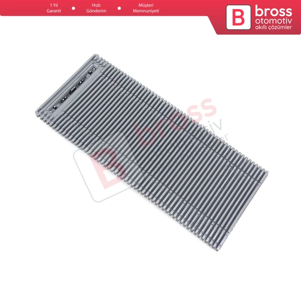 VW Passat B8 3G B8L Arteon CC 3G086253 için Orta Konsol Bardak Tutucu Sürgü Panjur Kapağı Gri - 4