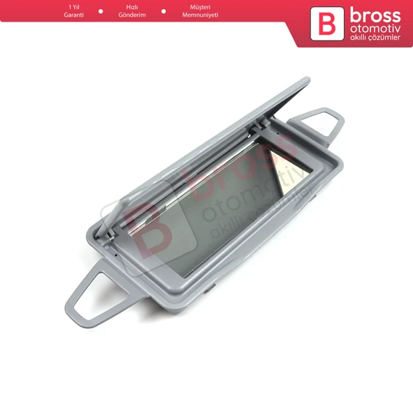 Mercedes E W212 CLS W218 için Güneşlik Makyaj Ayna Kapağı Gri 2128103710 - 3