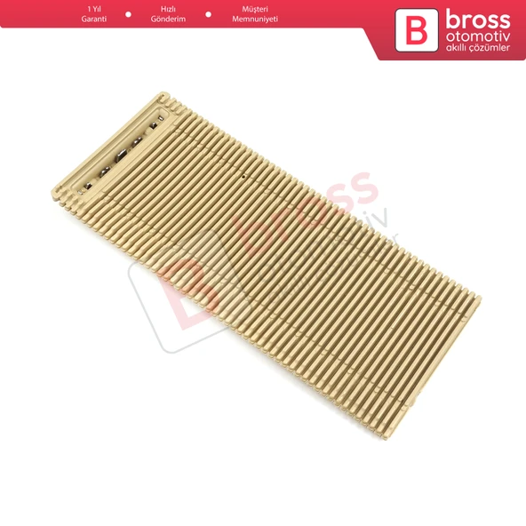 VW Passat B8 3G B8L Arteon CC 3G086253 için Orta Konsol Bardak Tutucu Sürgü Panjur Kapağı Bej - 2