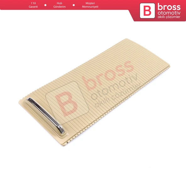 VW Passat B8 3G B8L Arteon CC 3G086253 için Orta Konsol Bardak Tutucu Sürgü Panjur Kapağı Bej - 4