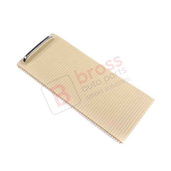 VW Passat B8 3G B8L Arteon CC 3G086253 için Orta Konsol Bardak Tutucu Sürgü Panjur Kapağı Bej - 1