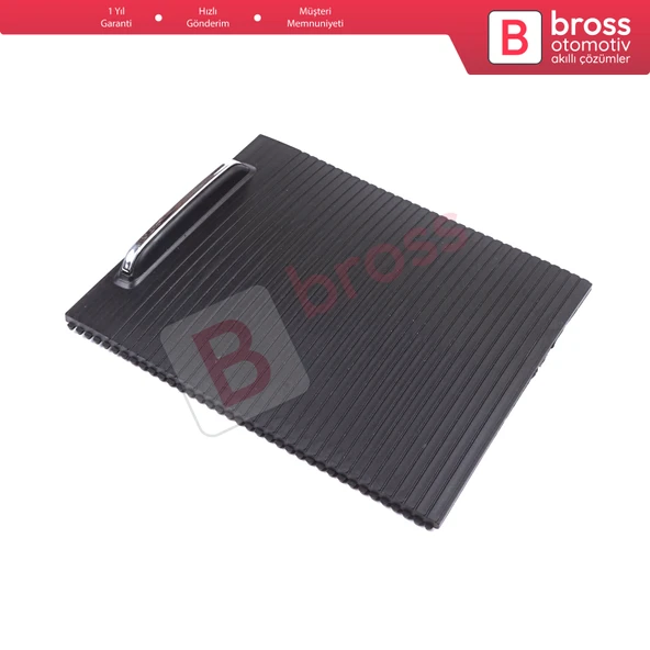 VW Passat B6 3C B7 CC 3CD857503 için Orta Konsol Bardak Tutucu Sürgü Panjur Kapağı Siyah - 4