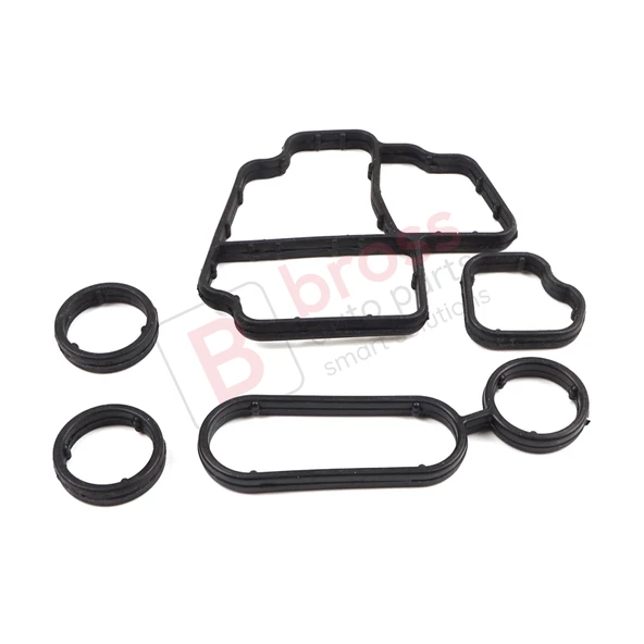 Audi Seat Skoda VW VAG 1.6TDI 2.0 TDI Motor İçin Yağ Soğutucu Gövde Yağ Filtre Yuvası Conta Seti - Resim 2