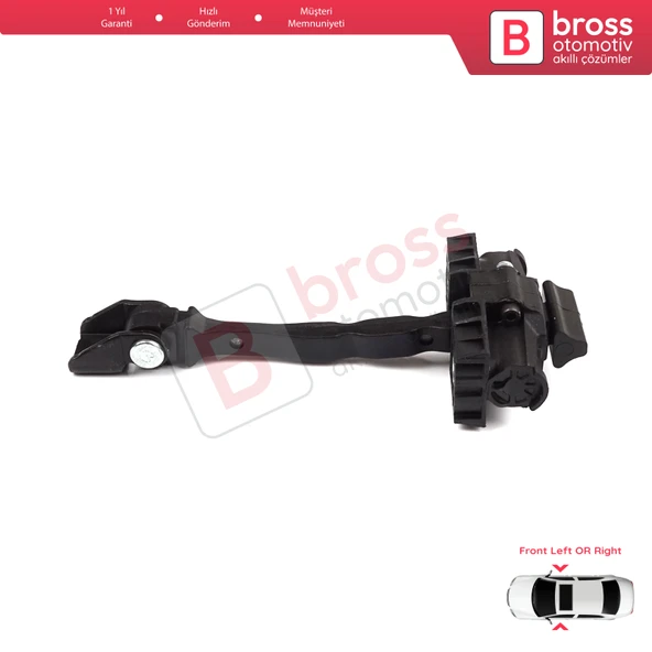 VW Polo MK5 6R 6C 60 61 2009-2017 4/5 Kapı MK4 9A 9N Sedan 6R4837249 için Ön Kapı Gergisi - 4