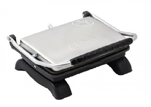 Gerçek Pik Demir Döküm (Anti-Kanserojen Kaplamasız) Tost Makinesı Temizleme Fırçalı(INOX)