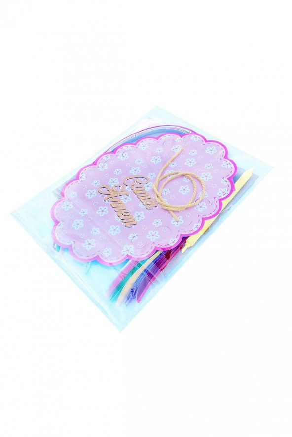 Anneler Günü Quilling Askılı Kart Tasarım Seti - 5