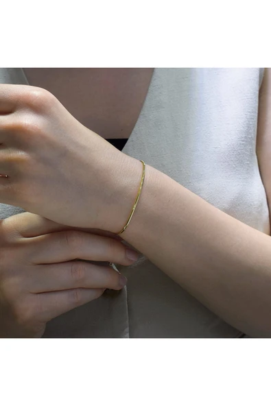 Balık Sırtı İnce Bileklik