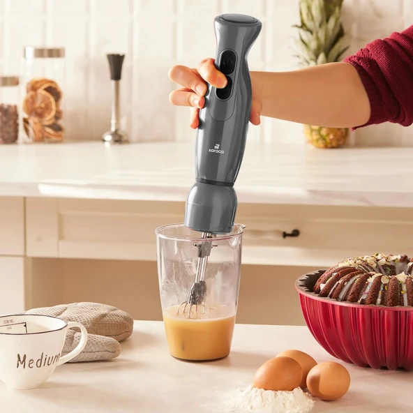 Karaca Pro-Multimax Mutfak Robotu Space Gray 2000 W - Resim 10