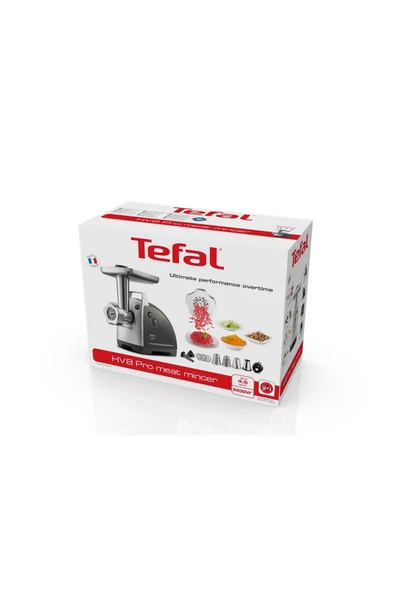 Tefal HV8 Pro 2200 Watt Paslanmaz Çelik Kıyma Makinesi - 1510001888 - 2