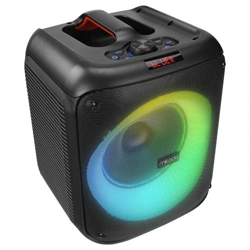 MIKADO MD-BT51 BOMBIX, 60W, Tasinabilir, BT/USB/TF/TWS, RGB Aydinlatma, Toplanti, Parti, Açik Hava Speaker. Kablolu Mikrofon Hediyeli