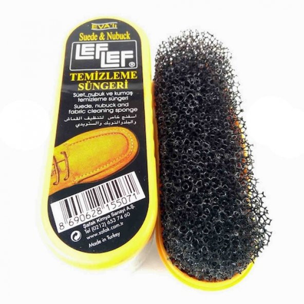 Nuri Leflef Süet&Nubuk Temizleme Süngeri