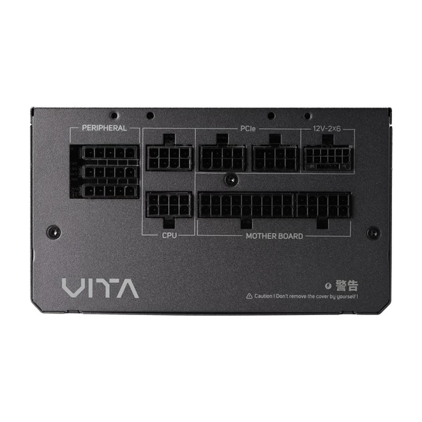 FSP VITA-850GM ATX3.1 GEN-5  (PCIe5.0) 850W 80+ Gold 120mm Fan Full Modüler Power Supply - 3