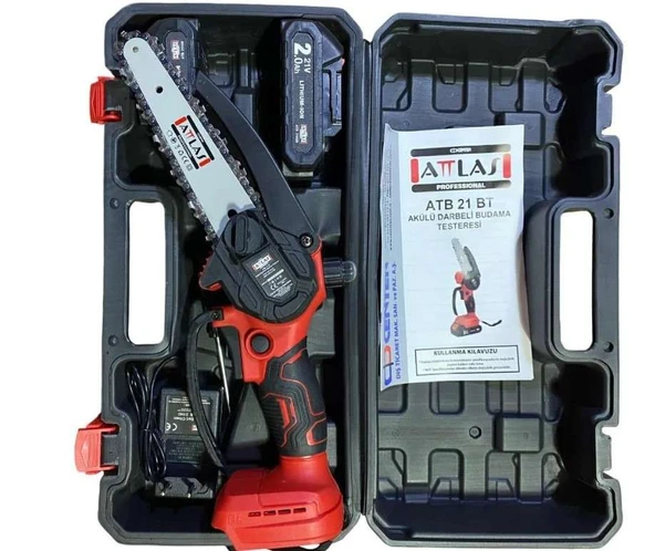 ATTLAS ATB 21 BT Akülü Kömürsüz Budama Testeresi - 3