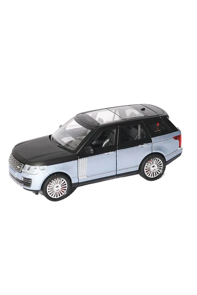 Sesli Işıklı 1:24 Metal Jeep ile Çocukların Hayalleri Gerçek Olsun! - 2