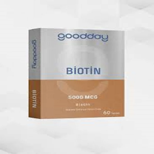 Goodday Biotin 5000 mcg 60 Tablet ürün görseli 1