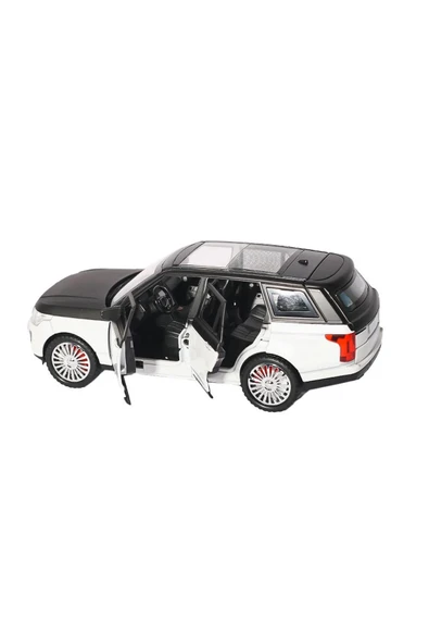 Sesli Işıklı 1:24 Metal Jeep ile Çocukların Hayalleri Gerçek Olsun! - 3