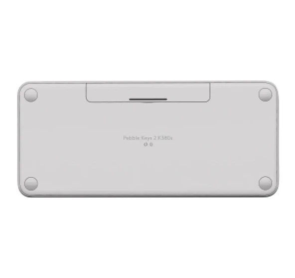 Logitech K380s Çakıl Tuşlu Bluetooth Klavye Beyaz - Resim 3