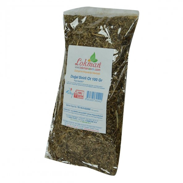LokmanAVM Doğal Sinirli Yaprak Otu Sinirli Ot 100 Gr Paket - 3
