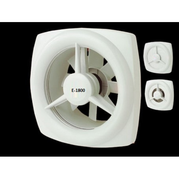 EHLA Filtre Banyo,duvar,cam Tipi Havalandırma Aspiratörü E-1800