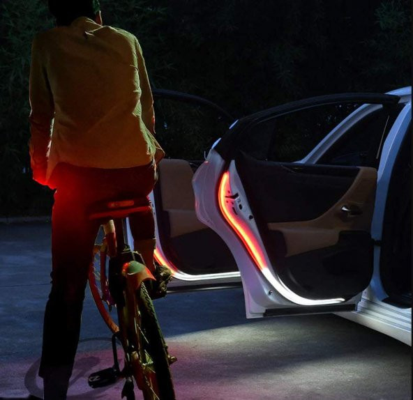 Kapı İkaz Uyarı Ledi - Kapı İkaz Işığı - Kaza Önleyici Kapı Ledi - 3