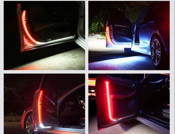 Kapı İkaz Uyarı Ledi - Kapı İkaz Işığı - Kaza Önleyici Kapı Ledi - 7