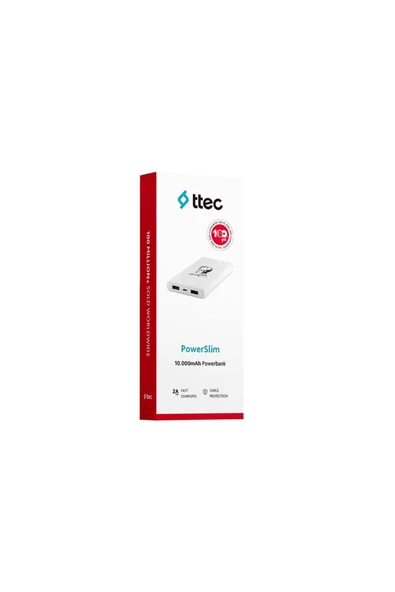 Ttec Power Slim 10000 Mah Powerbank Atatürk