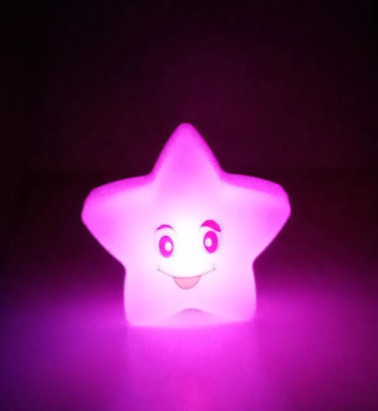 HAPPY STAR IŞIKLI YILDIZ - PİLLİ LED LAMBA