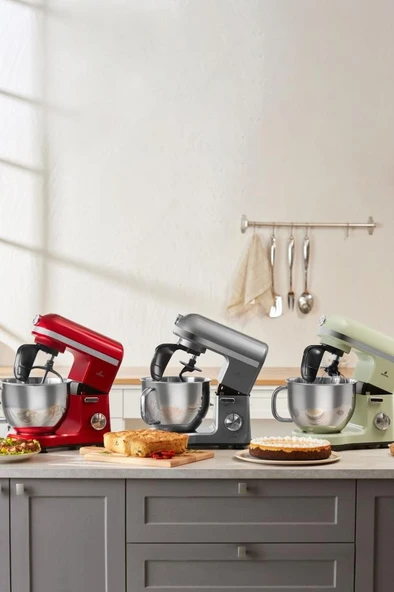 Karaca Mastermaid Chef Pro Çift Kollu Stand Mikser Rosegold 1750 W - 5