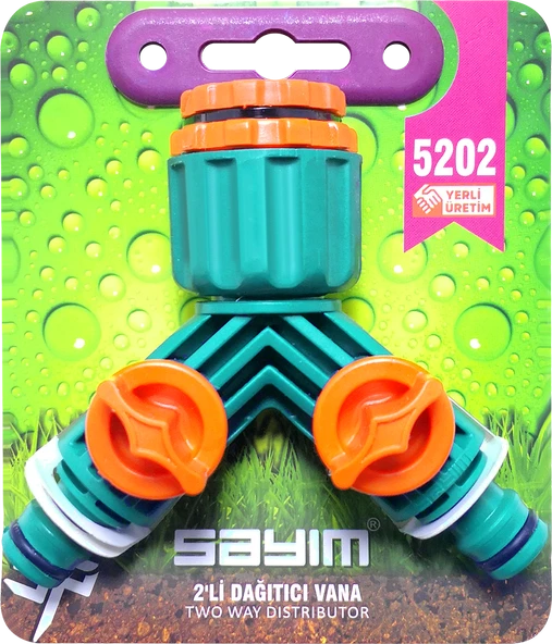 sayım plastik Sayım 1/2 - 3/4-1" 2'li Jak Dağıtıcı 5202 - 2