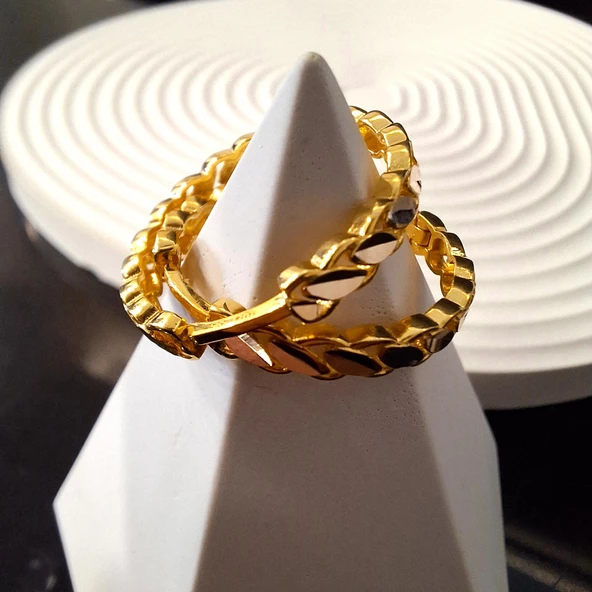 14 Ayar Altın Halka Küpe Sarı Ziynet Gold ZG2144 - 1