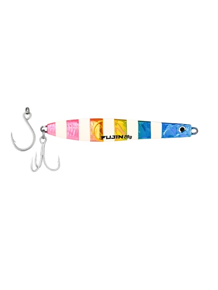 Fujin Jigeer 28gr 102mm Kaşık Yem Mt23 Jolly Zebra Glow