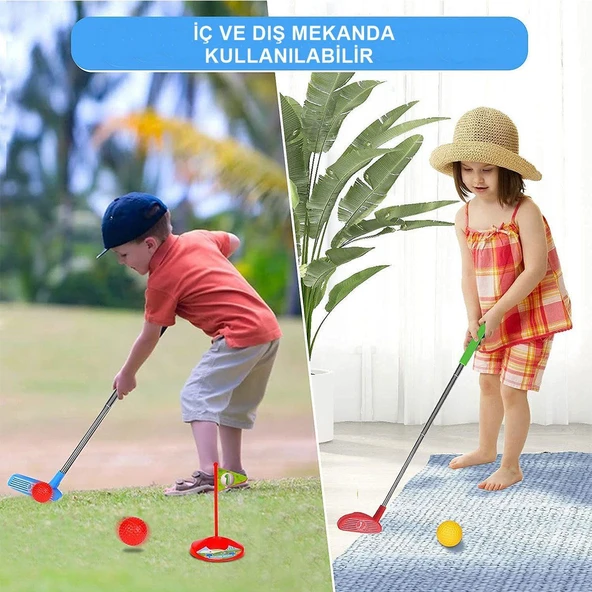 Minyatür Mini Golf Seti - 8