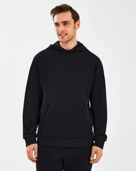 Skechers M Essential Hoodie Sweatshirt S242110 Erkek Kapüşonlu Sweatshirt - Resim 8