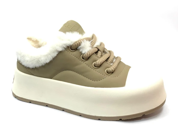 Gamelu Gone Peluşlu Sneakers Unisex Spor Ayakkabı - Resim 2