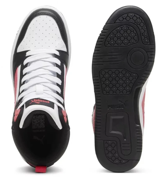 Puma Rebound V6 Mid Jr 393831 Boğazlı Unisex Spor Ayakkabı - 8