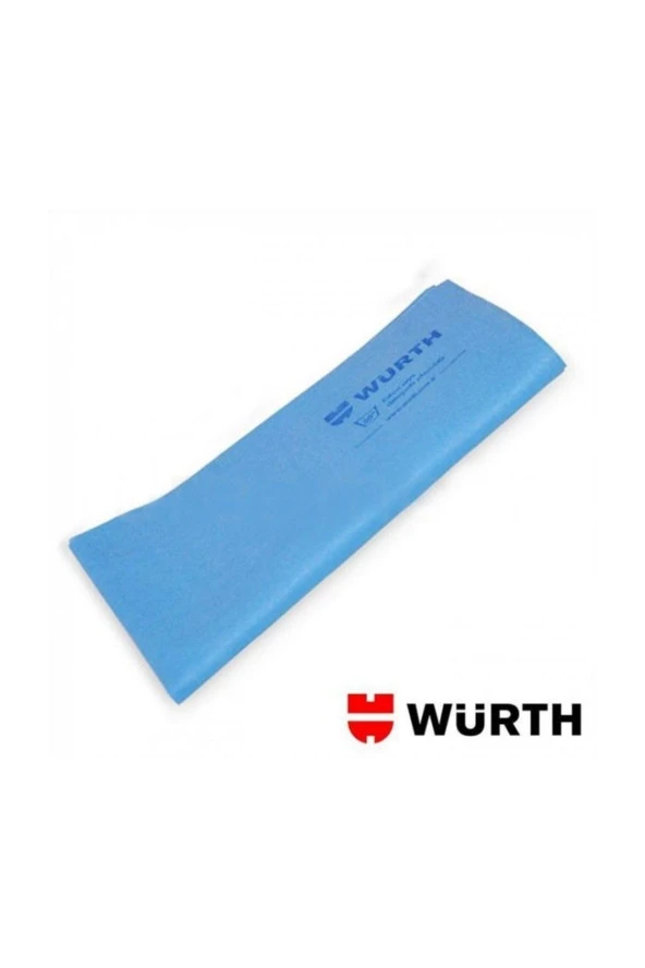 Würth Sentetik Güderi Bez - 38X60 Cm - Mavi - 130 Gr - 2
