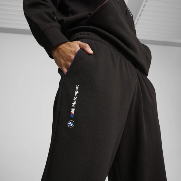 Puma 627499-01 BMW MMS Ess+ Fleece Pants Erkek Eşofman Altı - Resim 5