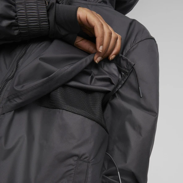 Puma 521791-01 Modest Activewear Rain Jkt Uzun Kadın Mont Yağmurluk Kadın Kaban - Resim 4