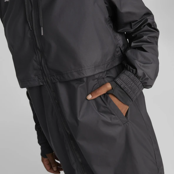 Puma 521791-01 Modest Activewear Rain Jkt Uzun Kadın Mont Yağmurluk Kadın Kaban - Resim 8