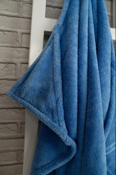 Evcil Hayvan Kedi/Köpek Cepli Kurulama Havlusu Pati Nakışlı Gülkurusu - 6