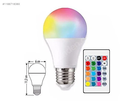 CATA CT-4058 KUMANDALI LED AMPUL 9W