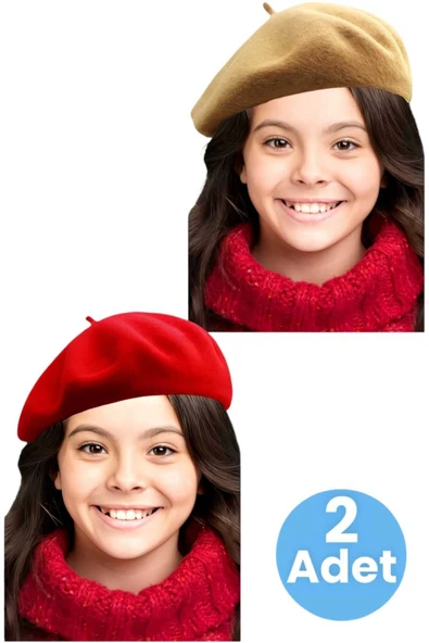 Kız Çocuk Fransız 2'li Ressam Bere - 5
