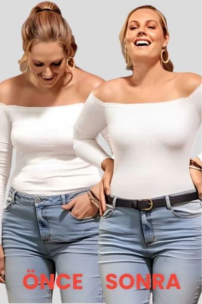 Kadın Toparlayıcı Dikişsiz Yüksek Bel Slip Korse 3'lü Set - 8